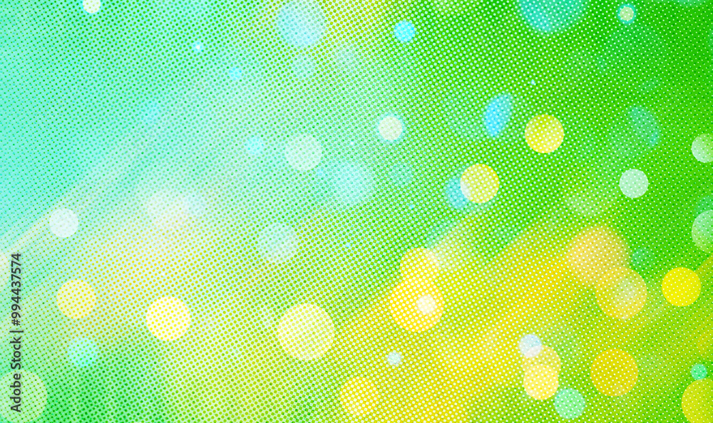 Green bokeh background banner for Party, ad, event, poster and various design works Green bokeh background banner for Party, ad, event, poster and various design works