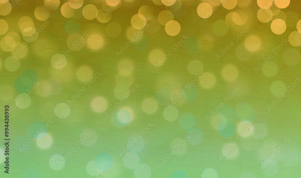 Green bokeh background banner for Party, ad, event, poster and various design works Green bokeh background banner for Party, ad, event, poster and various design works