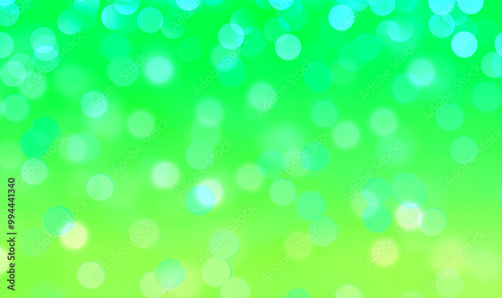 Green bokeh background banner for Party, ad, event, poster and various design works Green bokeh background banner for Party, ad, event, poster and various design works