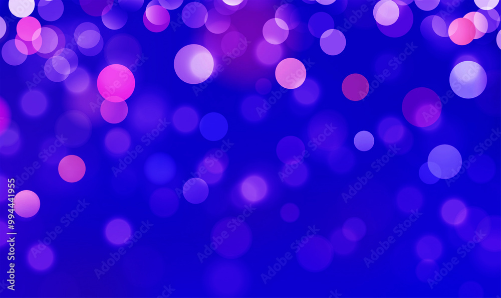 Blue bokeh background banner for Party, ad, event, poster and various design works Blue bokeh background banner for Party, ad, event, poster and various design works