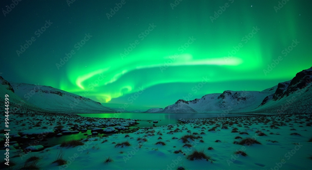 Naklejka premium landscape with mountains