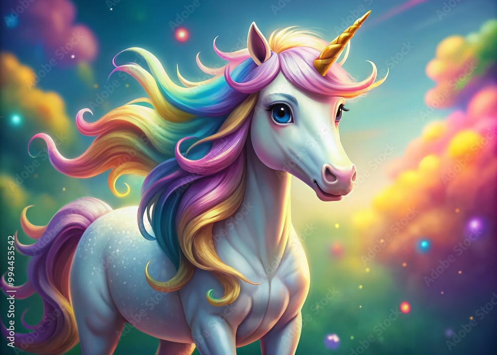 Simple and Charming Unicorn Drawing Ideal for Children's Books, Art Projects, and Creative Designs Simple and Charming Unicorn Drawing Ideal for Children's Books, Art Projects, and Creative Designs