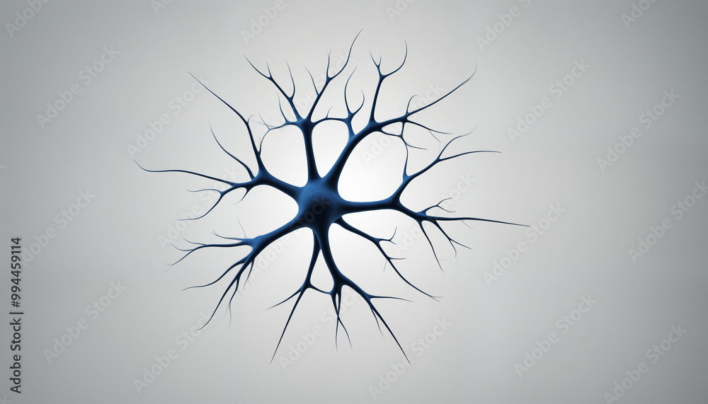 Neurons, neural network, artificial intelligence art | A Neuron activation up close