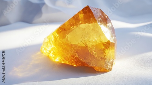  crystal citrine stone
