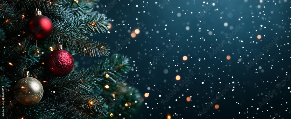 Charming Christmas Tree Background for Festive Holiday Celebrations Charming Christmas Tree Background for Festive Holiday Celebrations