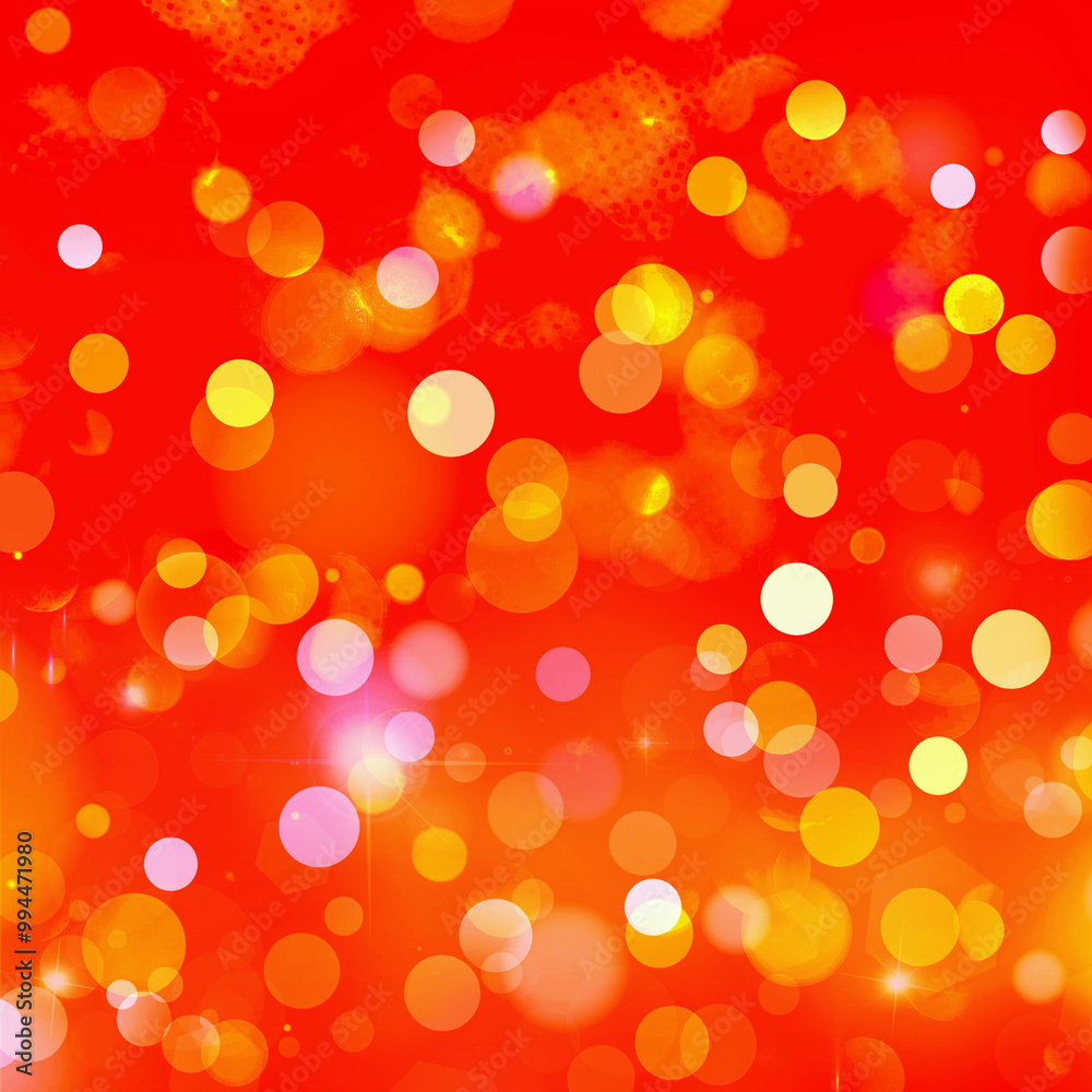 Red bokeh background for banner, poster, event, celebrations, story, and various design works