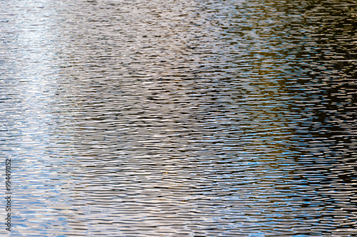 Canvastavla Complete calm on the water, in the sea, ocean, lake