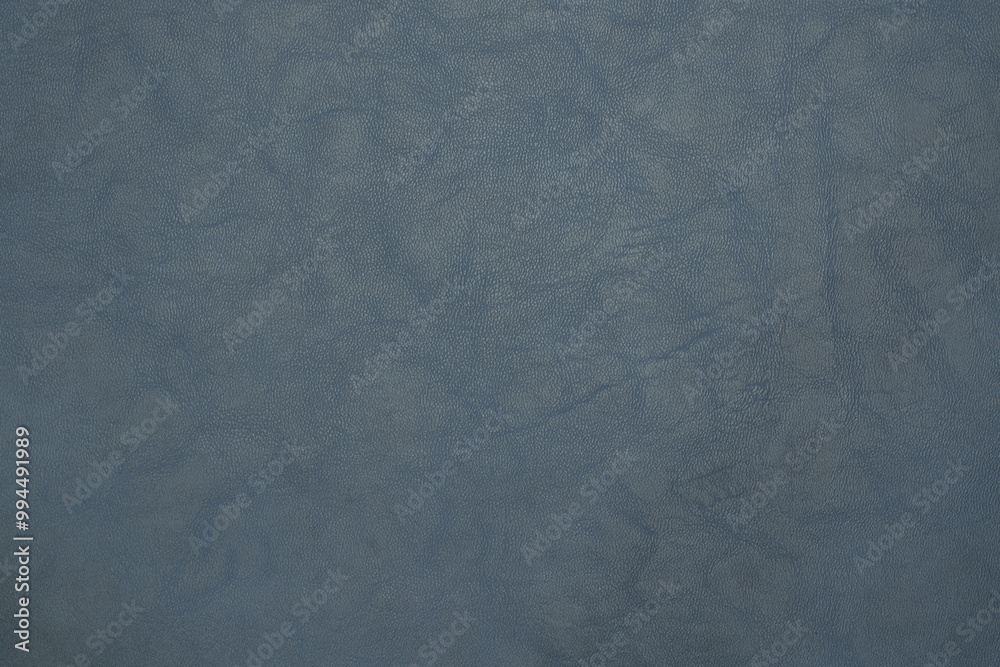blue artificial leather with waves and folds on PVC base blue artificial leather with waves and folds on PVC base