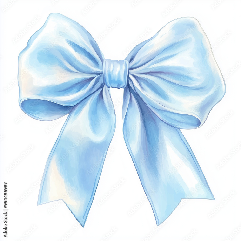 Fiocco azzurro per la nascita di un bambino. Fiocco azzurro per la nascita di un bambino.