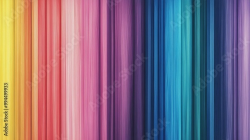 Colorful abstract vertical stripes in pastel shades create a vibrant backdrop for various uses