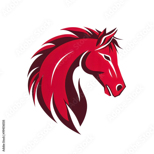 Horse head icon isolated, powerful equestrian logo design, strong stallion silhouette emblem, elegant sport brand symbol, modern equine graphic concept, wild animal art photo