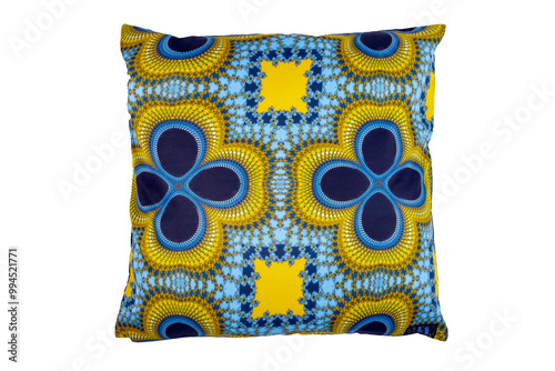 pillow, cushion, soft decorative, with geometric