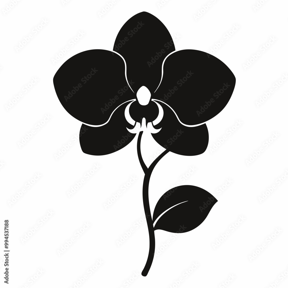 flower vector silhouette