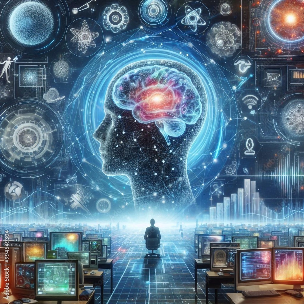Obraz premium Künstliche Intelligenz