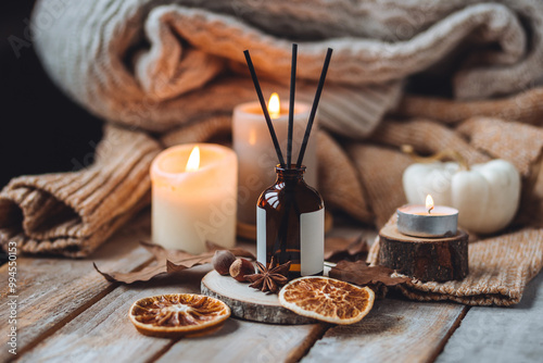 Foto Hello autumn, cozy slow living