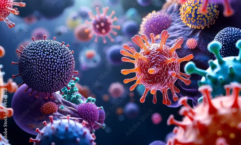 Microscopic View of Viruses Microscopic View of Viruses