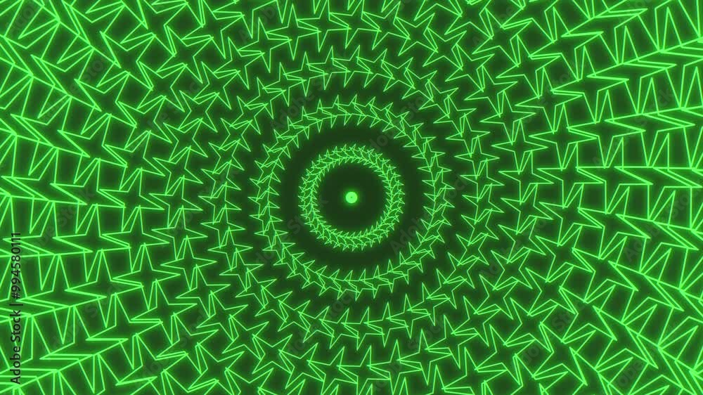 In this image, a dynamic spiral pattern of green lines creates a captivating visual effect. The lines form a circular shape and seem to rotate in a clockwise motion, captivating the viewers attention In this image, a dynamic spiral pattern of green lines creates a captivating visual effect. The lines form a circular shape and seem to rotate in a clockwise motion, captivating the viewers attention