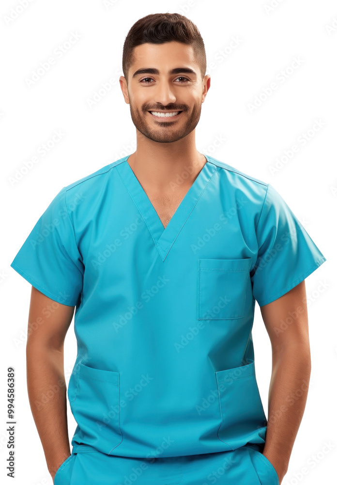 PNG Mexican male nurse portrait adult man. PNG Mexican male nurse portrait adult man.
