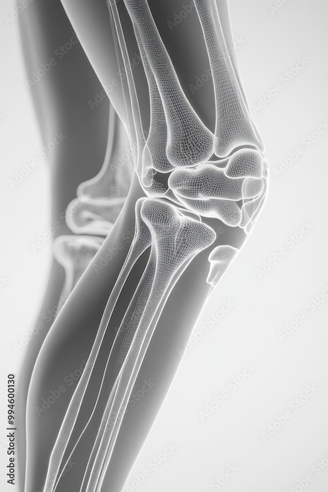 knee pain, white background medical illustration style, close-up shot on the leg knee pain, white background medical illustration style, close-up shot on the leg