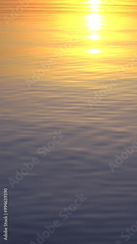Natural abstract background with sun and water.
