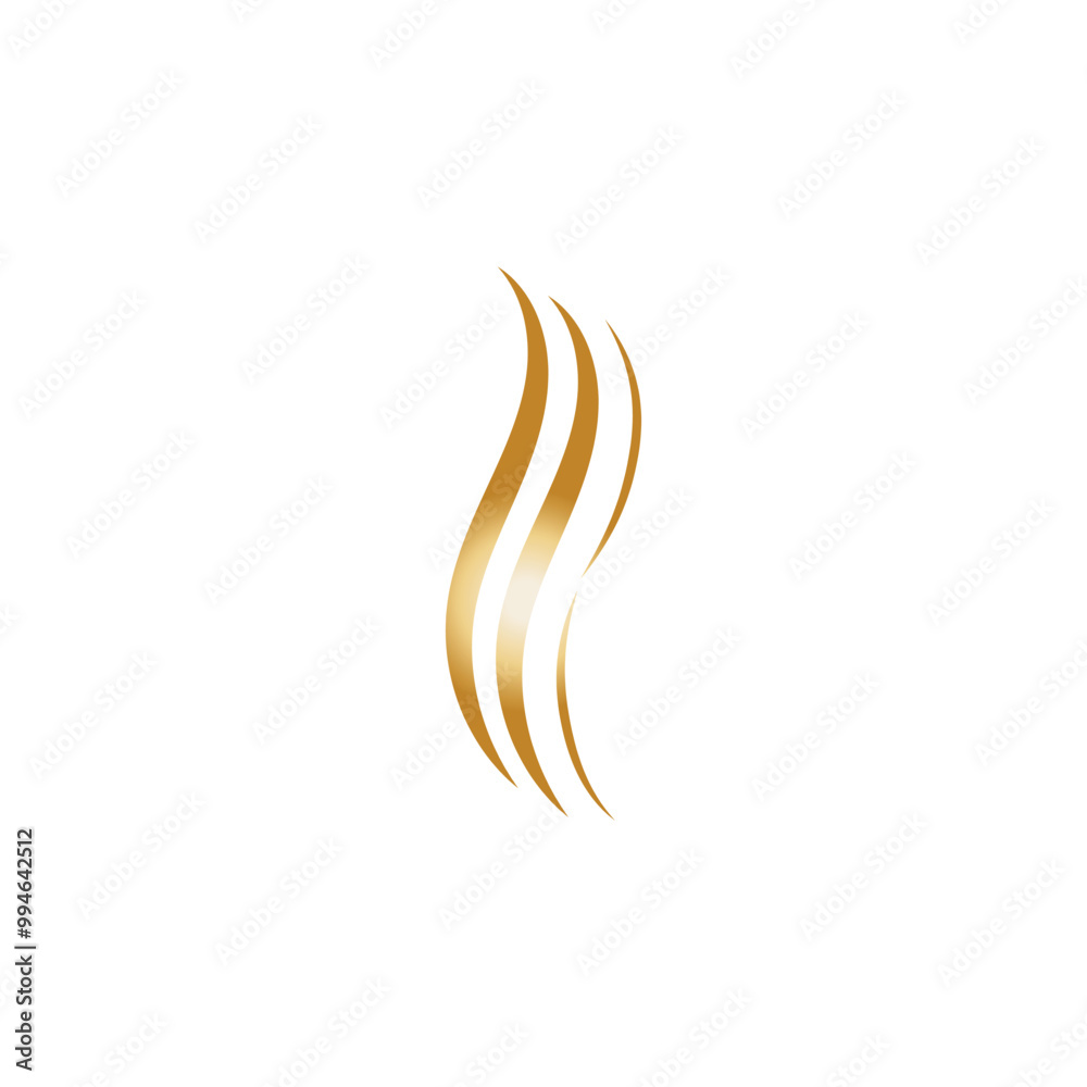 hair wave logo icon vector illustration hair wave logo icon vector illustration