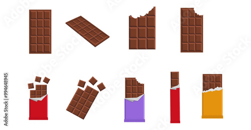 Chocolate Illustration SET