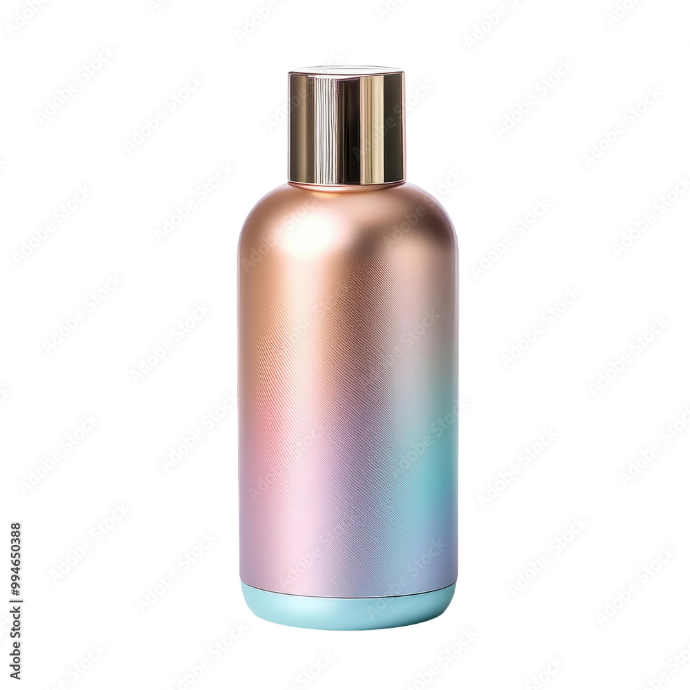 Metallic bottle with ombre effect Metallic bottle with ombre effect
