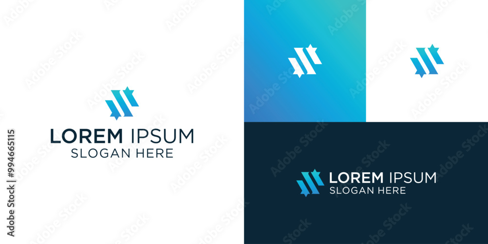MS SM Initial logo template vector MS SM Initial logo template vector