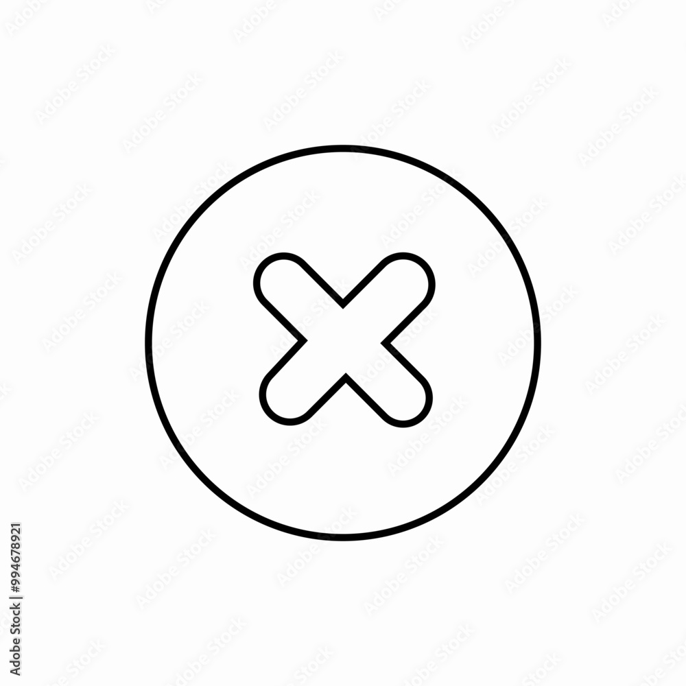 server IP is not accessible icon sign vector server IP is not accessible icon sign vector