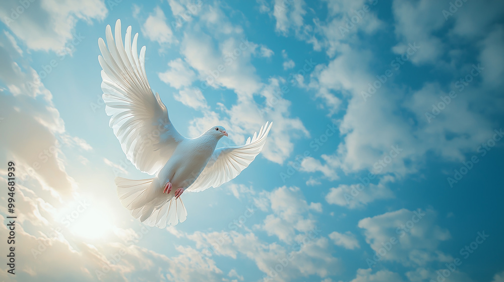 Background of sky filled with light and clouds, resurrection of Jesus Christ inspires faith and worship, embodying the holy spirit of God, promise of heaven in Christianity, especially during Easter. Background of sky filled with light and clouds, resurrection of Jesus Christ inspires faith and worship, embodying the holy spirit of God, promise of heaven in Christianity, especially during Easter.