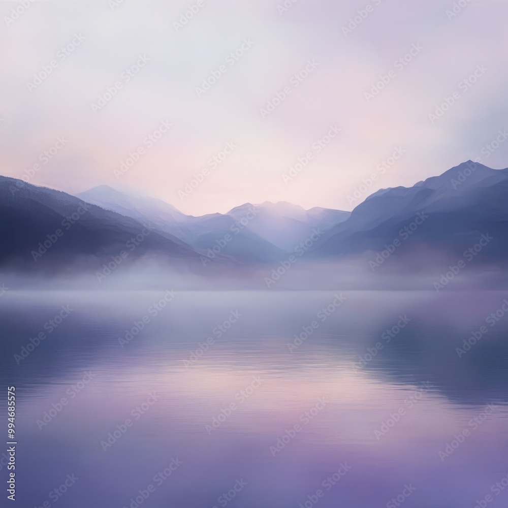 custom made wallpaper toronto digitalSerene Mountain Reflection