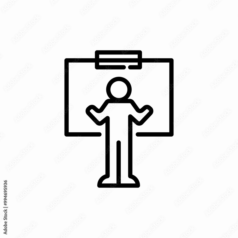 university teacher icon sign vector