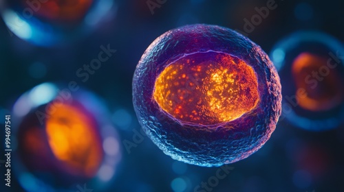 Vibrant Cellular Structure