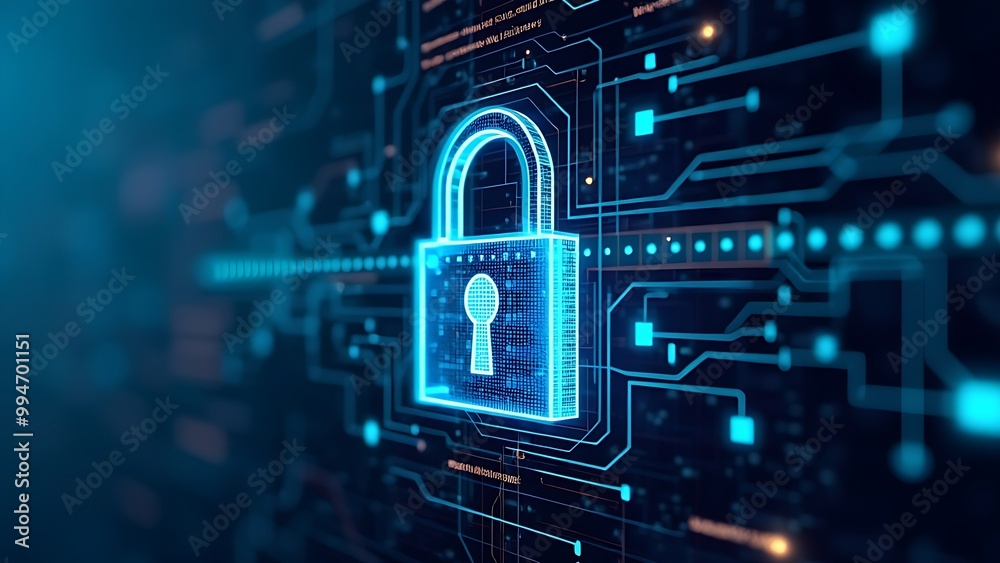 Cybersecurity Concept Illustration Cybersecurity Concept Illustration