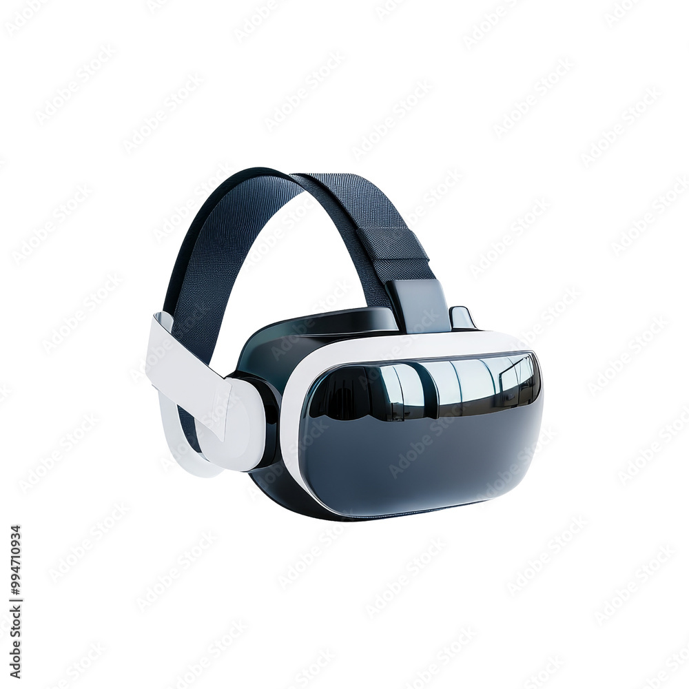 Virtual Reality Headset Isolated Virtual Reality Headset Isolated