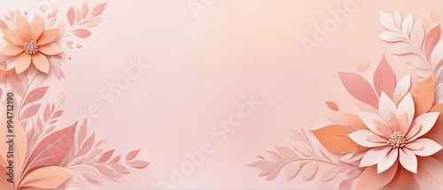Wallpaper Mural Paper Flowers Background Torontodigital.ca