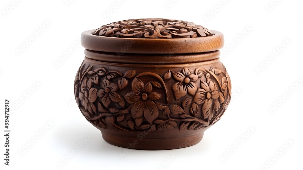 a brown container with a lid
a brown container with a lid