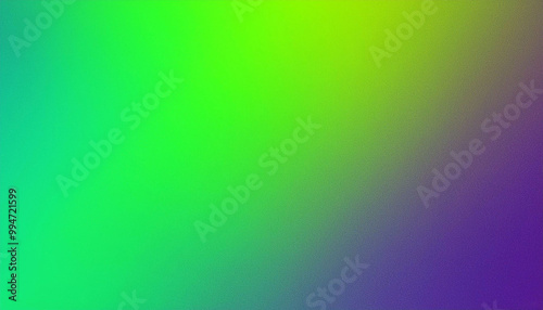 Abstract Green and Purple Gradient Background