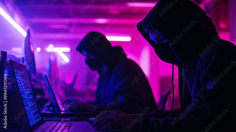 Cybersecurity Team at Work Cybersecurity Team at Work