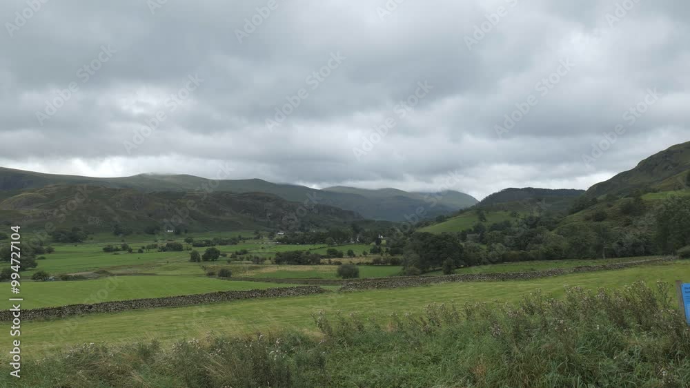 Beautiful farmlands in England during the summertime. Beautiful farmlands in England during the summertime.