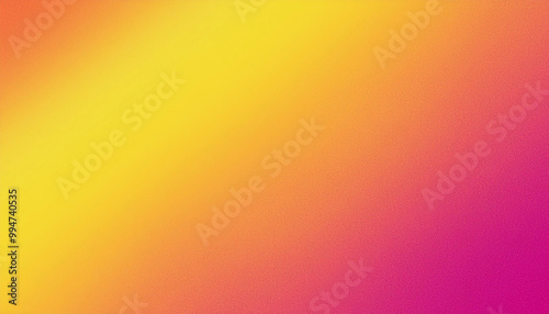 Abstract Yellow to Pink Gradient Background