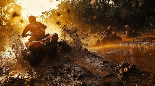 Muddy Adventure on ATVs