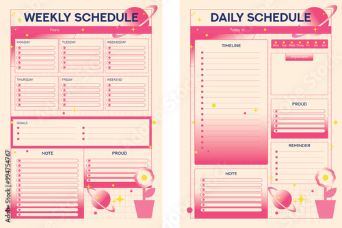 Daily & Weekly Planner