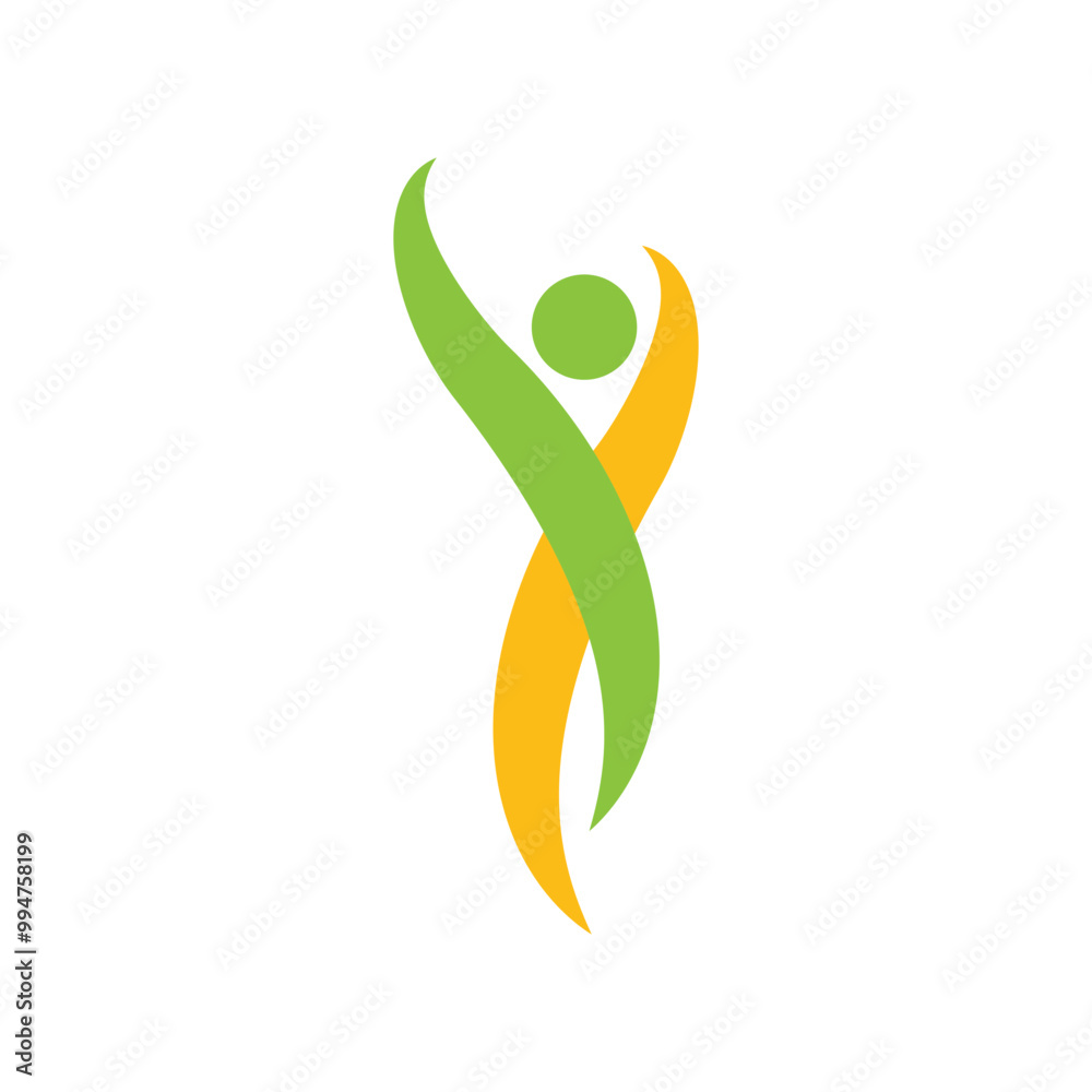 Obraz premium Healthy life logo