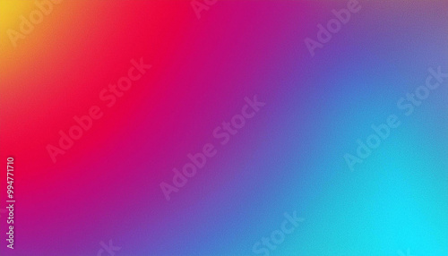 Abstract Gradient Background with Yellow, Red, Purple, and Blue Colors