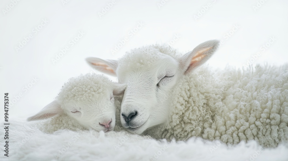 Obraz premium Sleeping Lambs
