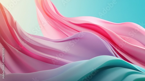 Colorful Fluid Waves