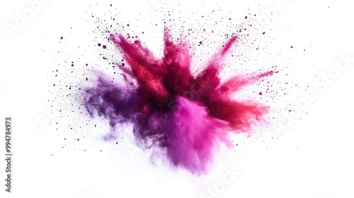 Colorful Powder Explosion