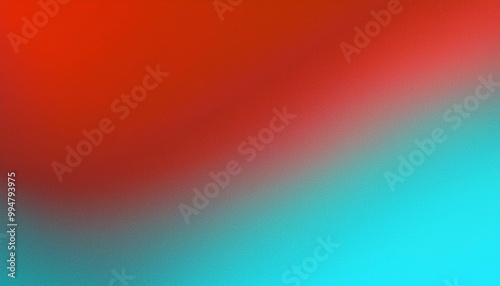 Abstract Red and Teal Gradient Background