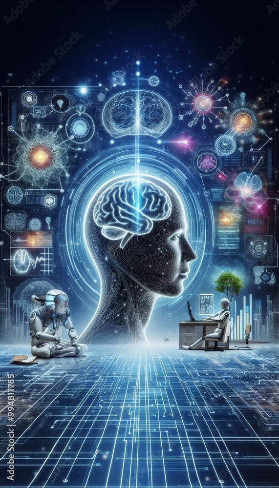 custom made wallpaper toronto digitalForschung, Zukunft, Ki